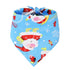 Small, medium and large dog dog cat triangle saliva towel Christmas decorative scarf